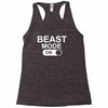 beast mode on Racerback Tank