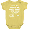 hacking time Baby Onesie