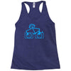 dj club,dance,rave,music,house,cool,funny,retro Racerback Tank