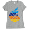 pizza! pizza! Ladies Fitted T-Shirt