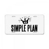 simple plan License Plate