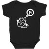 cow says mu Baby Bodysuit