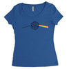 pink floyd parody d20 dungeons and dragons Women's Triblend Scoop T-shirt