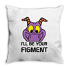 i'll be your journey into imagination Throw Pillow