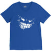 scary face V-Neck Tee