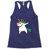 DABBİNG LEPRECHAUN UNİCORN Racerback Tank