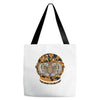 Astronaut Helmet Tiger Versace Tote Bags
