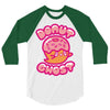 donut ghost 3/4 Sleeve Shirt