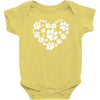 cat love paw Baby Onesie