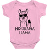 no drama llama Baby Onesie