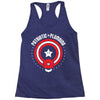 patriotic plumbing Racerback Tank