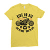 ride or die Ladies Fitted T-Shirt