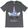 birthday unicorn family series brother T-Shirt