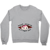 August Peeking Out Baby Girl Crewneck Sweatshirt
