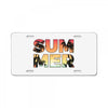 Summer License Plate