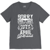 This Guy Is Taken By A Super Sexy April Girlfriend V-Neck Tee