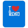 i love techno Mousepad