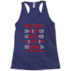 adapt or die encoded (white) Racerback Tank
