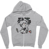 smoking kills Zipper Hoodie
