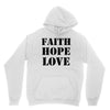 faith hope love Youth Hoodie