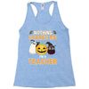 nothing scares me i'm a teacher Racerback Tank