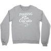 fishing is my cardio Crewneck Sweatshirt