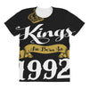 kings are born in 1992 All Over Women's T-shirt