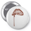 vampire lips Pin-back button