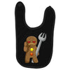 sad gingerbread Baby Bibs
