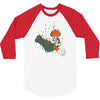 the falling italian 3/4 Sleeve Shirt