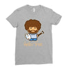 hello tree Ladies Fitted T-Shirt