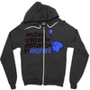 anything unrelated elephants Zipper Hoodie