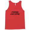 i love coffee Tank Top