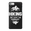 hiking is my therapy! iPhone 7 Case