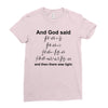 And God Said... Cool Tshirts Ladies Fitted T-Shirt