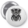 demon wolf Pin-back button