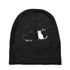 black cat magic Baby Beanies