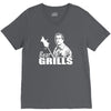 bear grills  funny V-Neck Tee