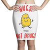 nugs not drugs Pencil Skirts
