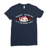 December  Peeking Out Baby Girl Ladies Fitted T-Shirt