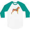 boxer flower 3/4 Sleeve Shirt