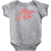c'est la vie neon slogan Baby Onesie