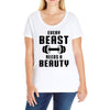 Every Beast Needs a Beauty Ladies Curvy T-Shirt