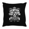 Pawpaw The Man The Myth The Legend Throw Pillow