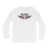 angel wing believe breast cancer Long Sleeve Shirts