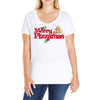 merry pizzamas 4 Ladies Curvy T-Shirt