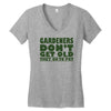 gardeners don&rsquo;t get old, ideal gift or christmas present. Women's V-Neck T-Shirt