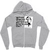 what would jeremy clarkson do Zipper Hoodie