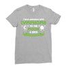 I Love Someone with Lymphoma Cancer to The Moon and Back to Infinity Ladies Fitted T-Shirt