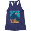 smile more, ride a motorcycle Racerback Tank